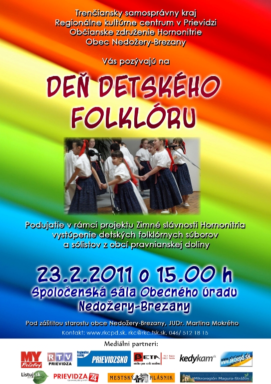 Deň detského folklóru - plagát